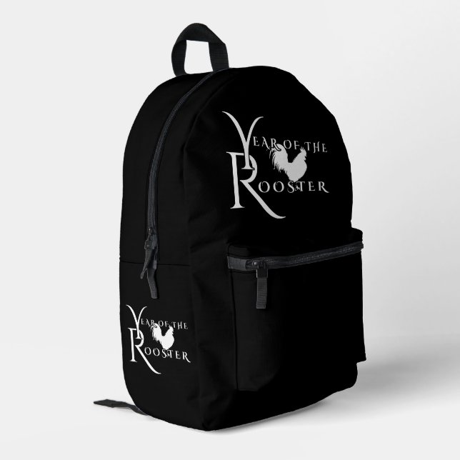 Mochila Impresa Año del gallo (Esquina izquierda trasera)