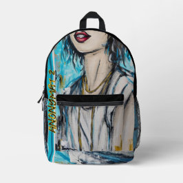 Mochila Impresa Anonymat 2 Print Cut Sew Bag