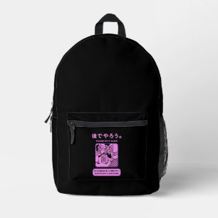 Mochila Impresa Anuncio público del metro japonés de Tokio