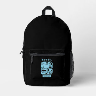 Mochila Impresa Anuncio público del metro japonés de Tokio