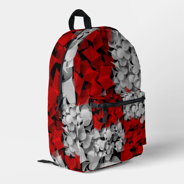 Mochila Impresa Apostador afortunado (Esquina izquierda trasera)