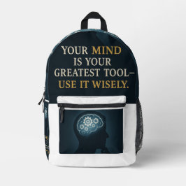 Mochila Impresa Aproveche el poder de su mente