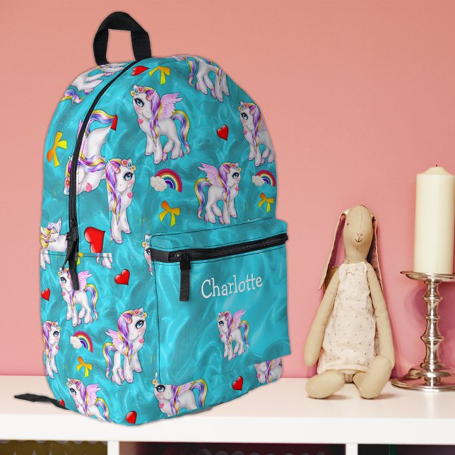 Mochila Impresa Aqua mágica de Unicorn (Subido por el creador)