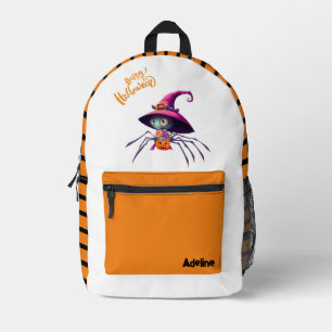 Mochila Impresa Araña de Halloween/Fantasía