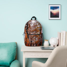 Mochila Impresa Árboles de otoño
