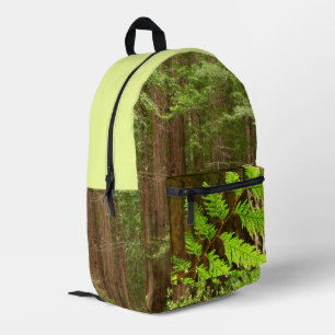 Mochila Impresa Árboles de secuoya en monumento nacional Muir Wood