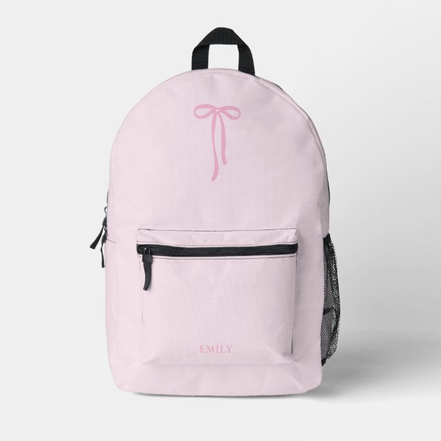 Mochila Impresa arco rosa (Anverso)