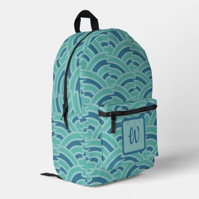 Mochila Impresa Arcos de Agua (Esquina izquierda trasera)
