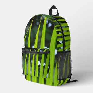 Mochila Impresa Areca Palm Frond Print Cut Sew Bag