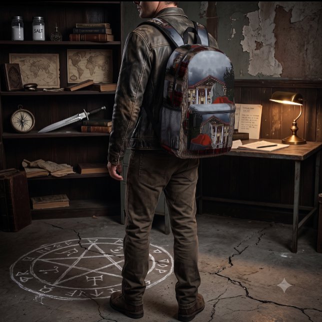 Mochila Impresa Arieh - Aspecto 0 (Ai fantasy representation, art is not Ai)