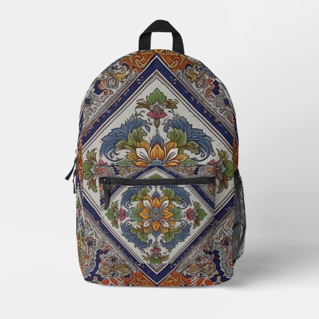 Mochila Impresa Art Deco (Anverso)
