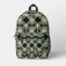 Mochila Impresa Art Deco