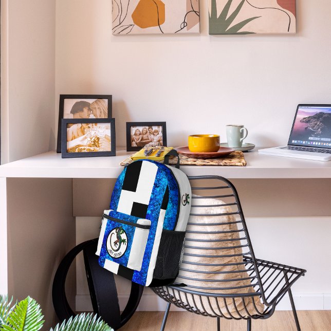 Mochila Impresa Art Gecko (Subido por el creador)