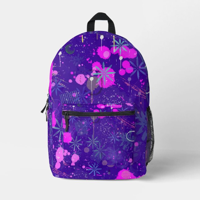 Mochila Impresa Arte abstracto: la mente creativa (Anverso)