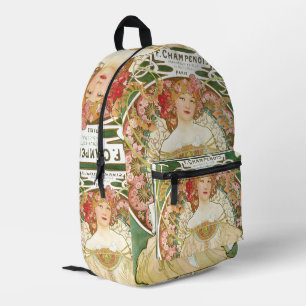 Mochila Impresa Arte Antiguo Moderno, Champenois por Alphonse Much