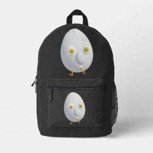Mochila Impresa Arte de huevo RG RA