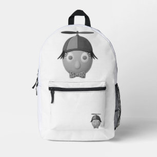 Mochila Impresa Arte de Huevo RG RA