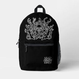 Mochila Impresa Arte de huevo RG RA