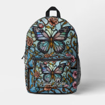 arte de mariposa azul de vidrio emplomado vintage