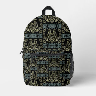 Mochila Impresa Arte de Nueva Zelanda Maorí