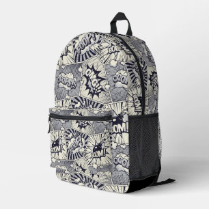 Mochila Impresa Arte Pop de Cómic