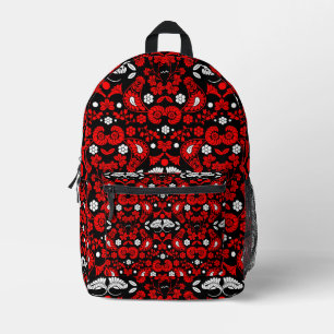 Mochila Impresa Arte popular eslovaco rural