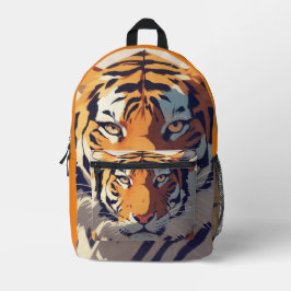 Mochila Impresa Arte tigre