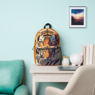 Mochila Impresa Arte tigre