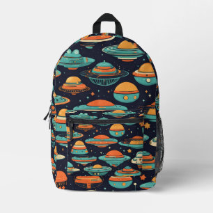 Mochila Impresa Arte vintage de OVNI