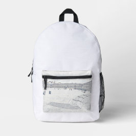 Mochila Impresa Artistic Halifax Piece Hall Heritage Landmark