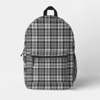 Ash Gray Blackwatch Campbell Tartan Plaid