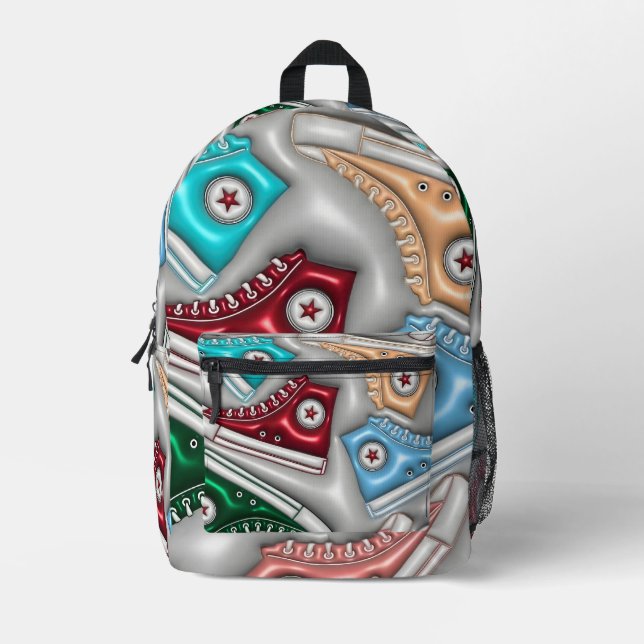 Mochila Impresa Aspecto inflado de las zapatillas superiores (Anverso)