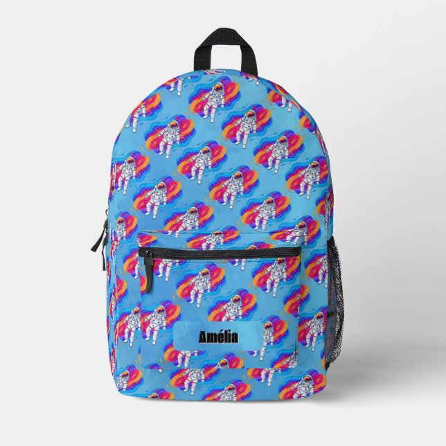 Mochila Impresa Astronauta (Anverso)