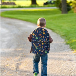 Mochila Impresa Astronautas planean el espacio, de vuelta a la esc