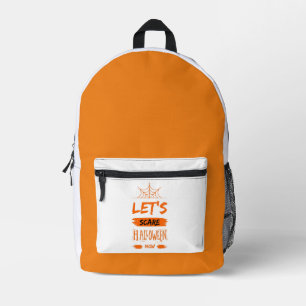 Mochila Impresa asustemos halloween ahora