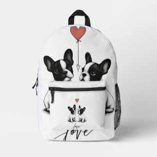 Mochila Impresa Atado por el corazón
