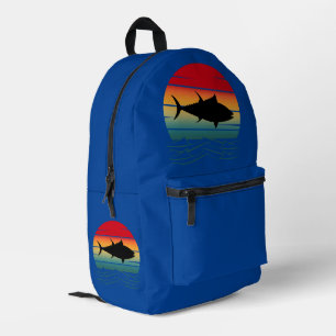 Mochila Impresa Atún Vintage