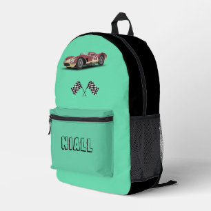 Mochila Impresa Auto deportivo personalizado