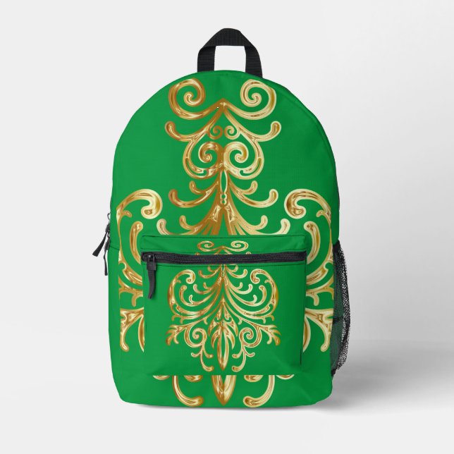 Mochila Impresa Autoridad de Regalos de navidades® (Anverso)