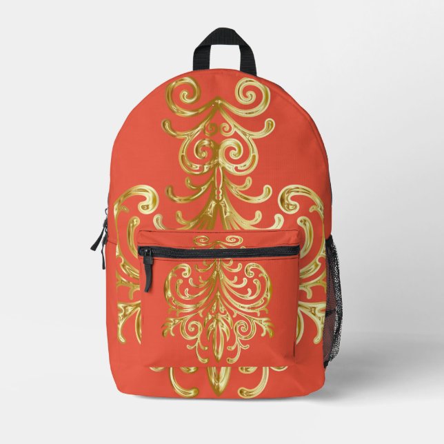Mochila Impresa Autoridad de Regalos de navidades® (Anverso)