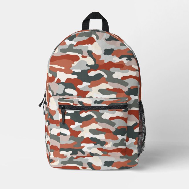 Mochila Impresa Autumn Camouflage (Anverso)