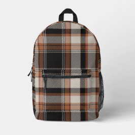 Mochila Impresa Autumn Hues Plaid