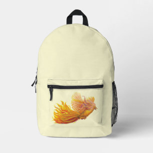 Mochila Impresa Ave Fénix en vuelo