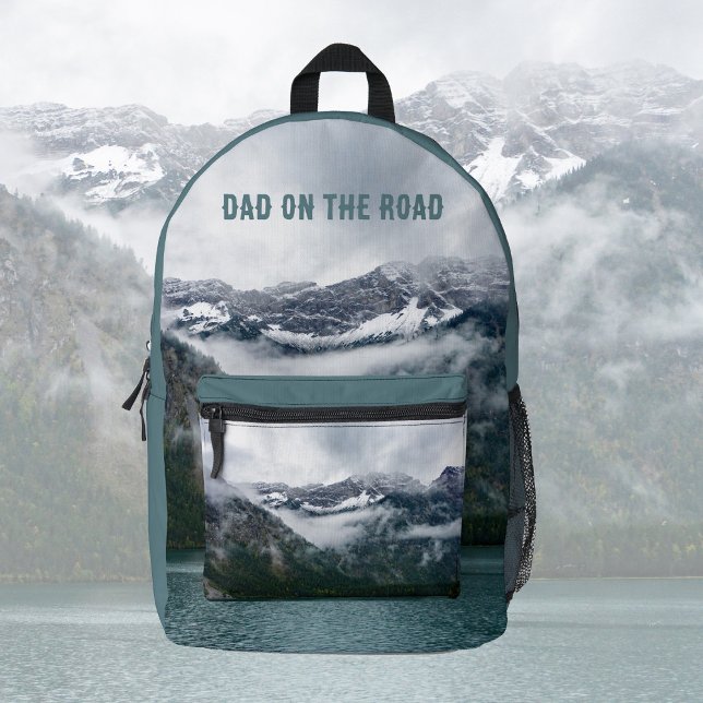 Mochila Impresa Aventura - Montañas nevadas, personalizado (Subido por el creador)