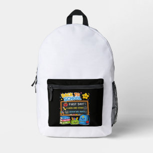 Mochila Impresa Aventuras del Primer Día de Regreso a la Escuela p