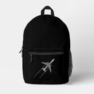 Mochila Impresa Avión de aviación