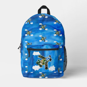 Mochila Impresa Avión militar