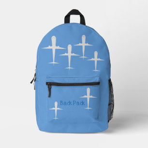 Mochila Impresa Aviones volando alto, personalizado
