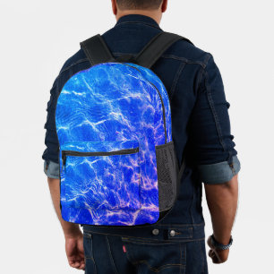 Mochila Impresa Azure Elegance: diseño de estilo azul único