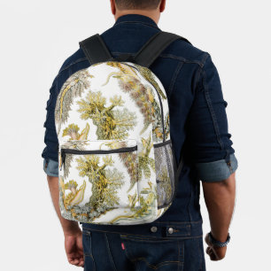 Mochila Impresa Babosas marinas por Ernst Haeckel, Nudibranchia vi